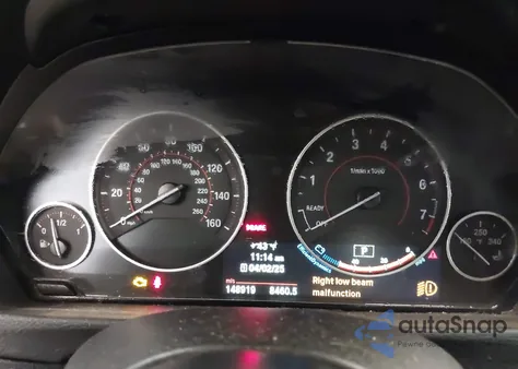 2013 BMW 335I xDrive from USA, damaged, VIN WBA3B9G51DNR89901